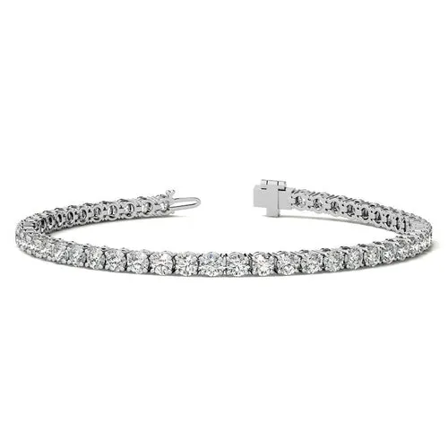 8.5 CTW Lab Grown Diamond Tennis Bracelet in 14kt White/Yellow Gold