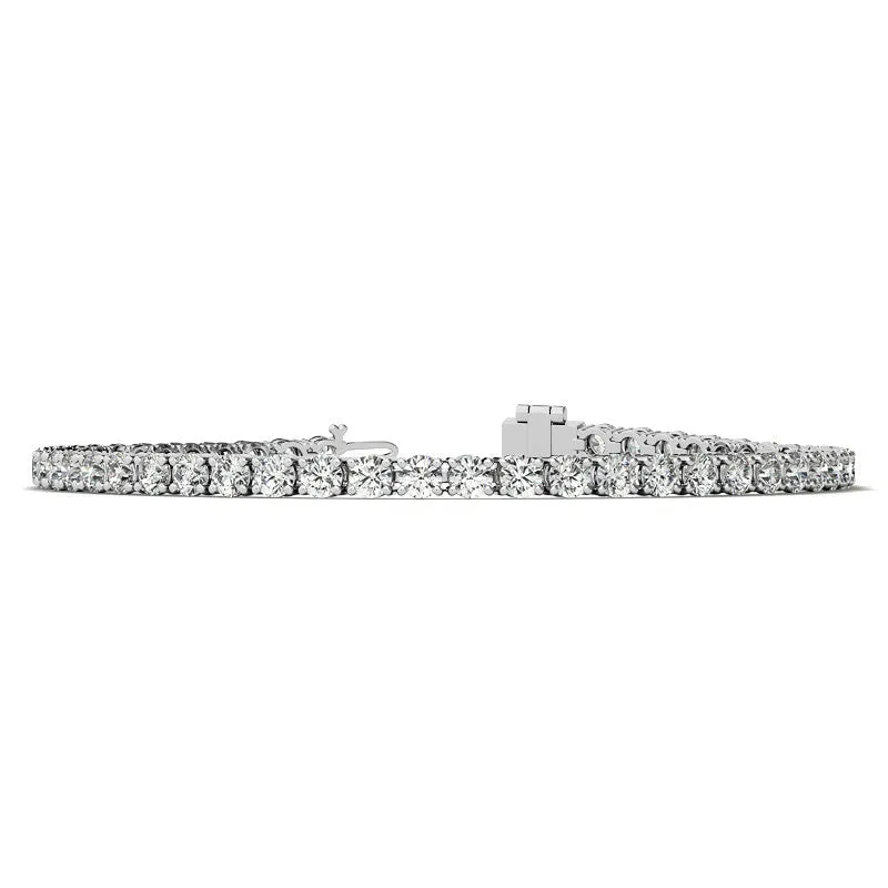 8.5 CTW Lab Grown Diamond Tennis Bracelet in 14kt White/Yellow Gold