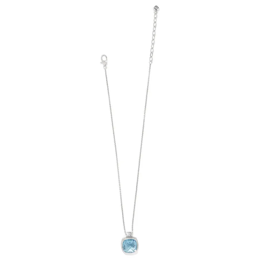 Brighton | Meridian Aurora Large Crystal Pendant Necklace in Aqua