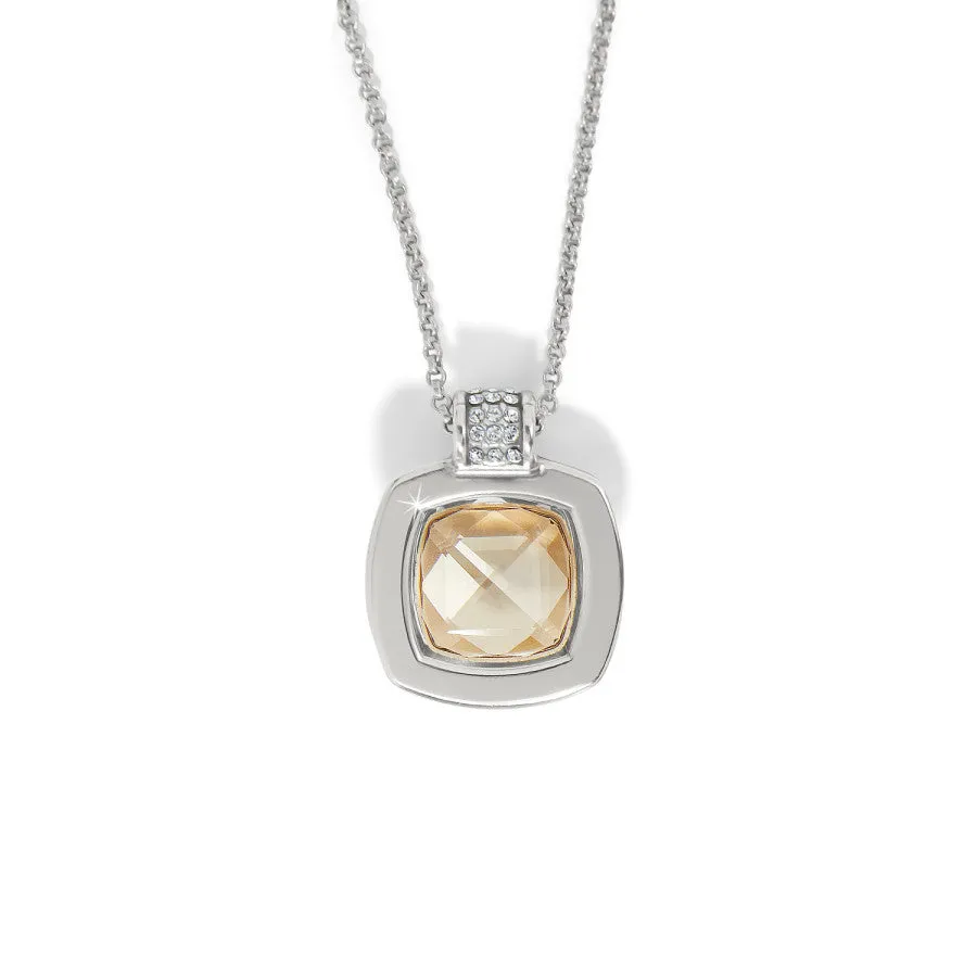 Brighton | Meridian Aurora Large Crystal Pendant Necklace in Golden