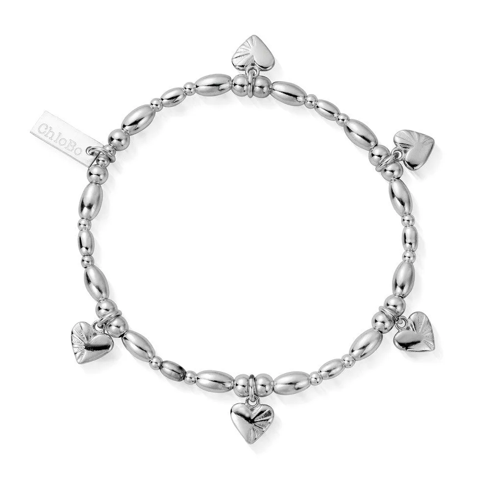 ChloBo Cosmic Connection Life Lover Silver Bracelet