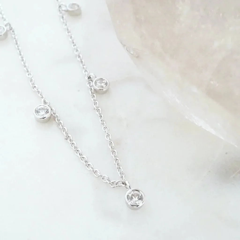 crystal stardust necklace