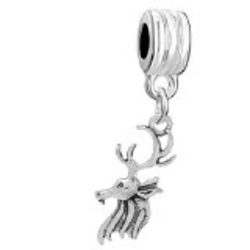 Deer Head Charm Bead