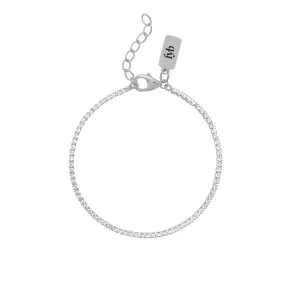 DIANA TENNIS BRACELET SILVER