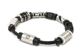 Fully Loaded Midnight CABLE Stainless Steel Bracelet V2