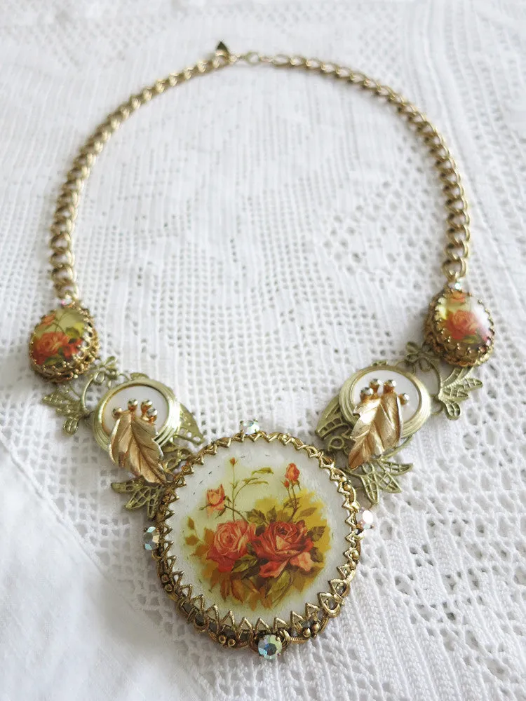 Garden of Roses Necklace