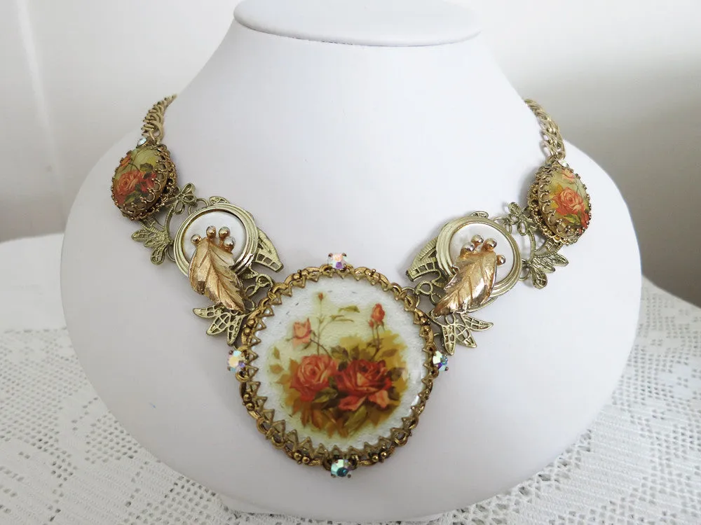 Garden of Roses Necklace