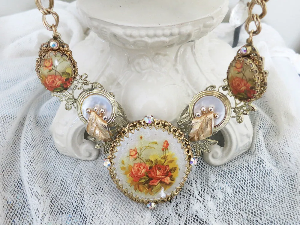 Garden of Roses Necklace