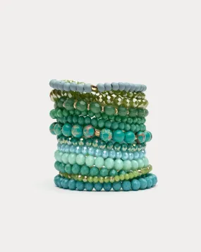 Jupiter Beaded Stacked Bracelet