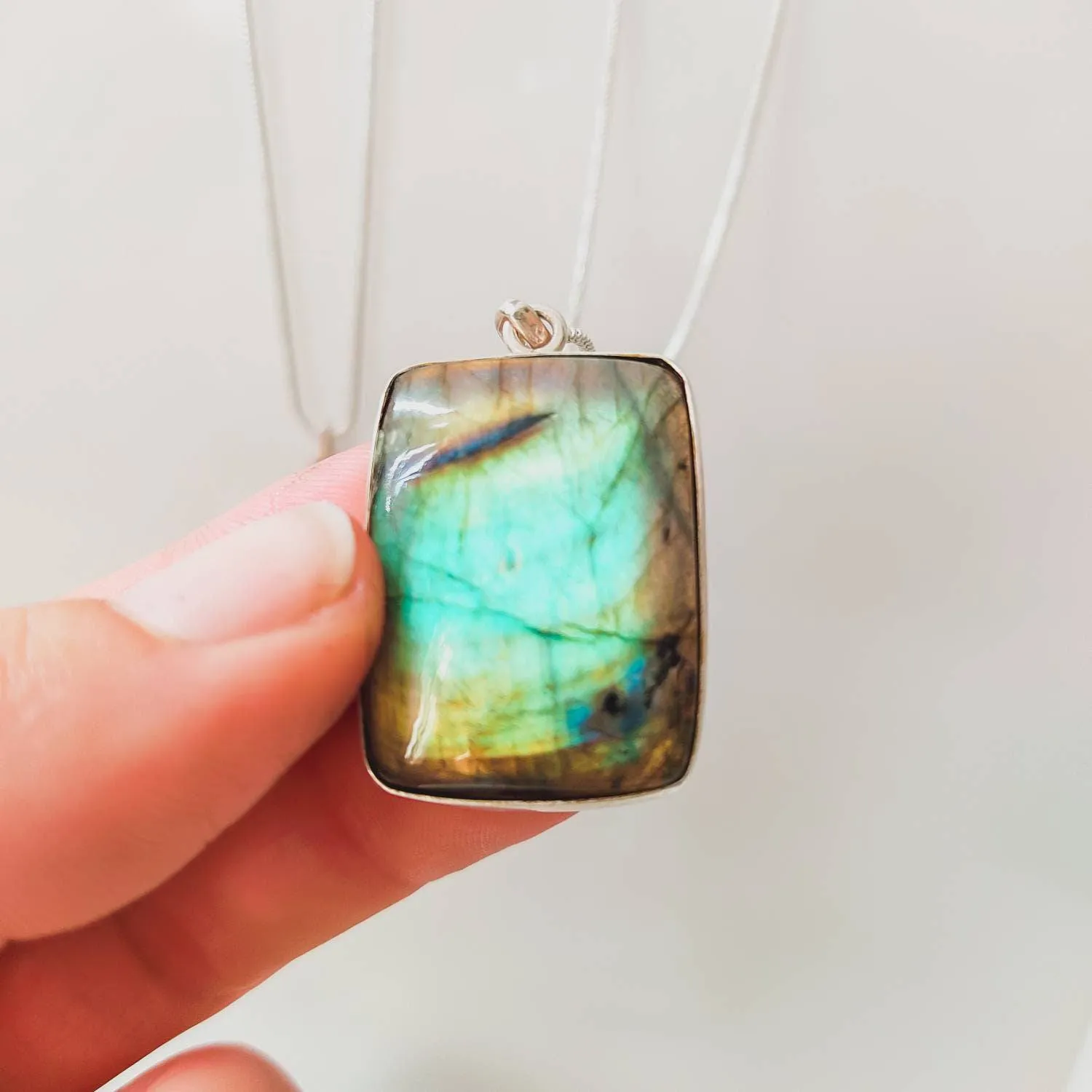 Labradorite Pendant Necklaces