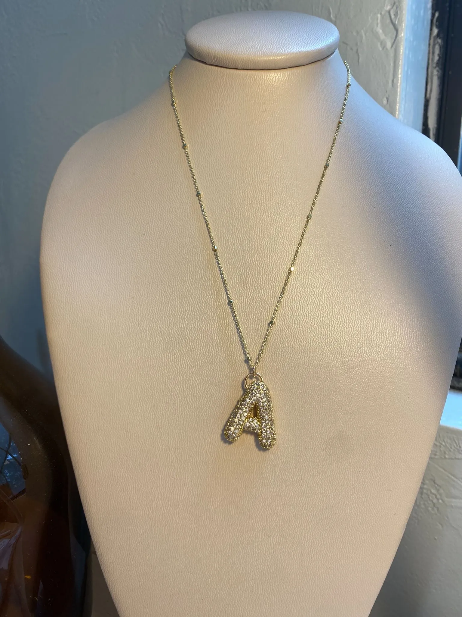 Letter Initial Necklaces