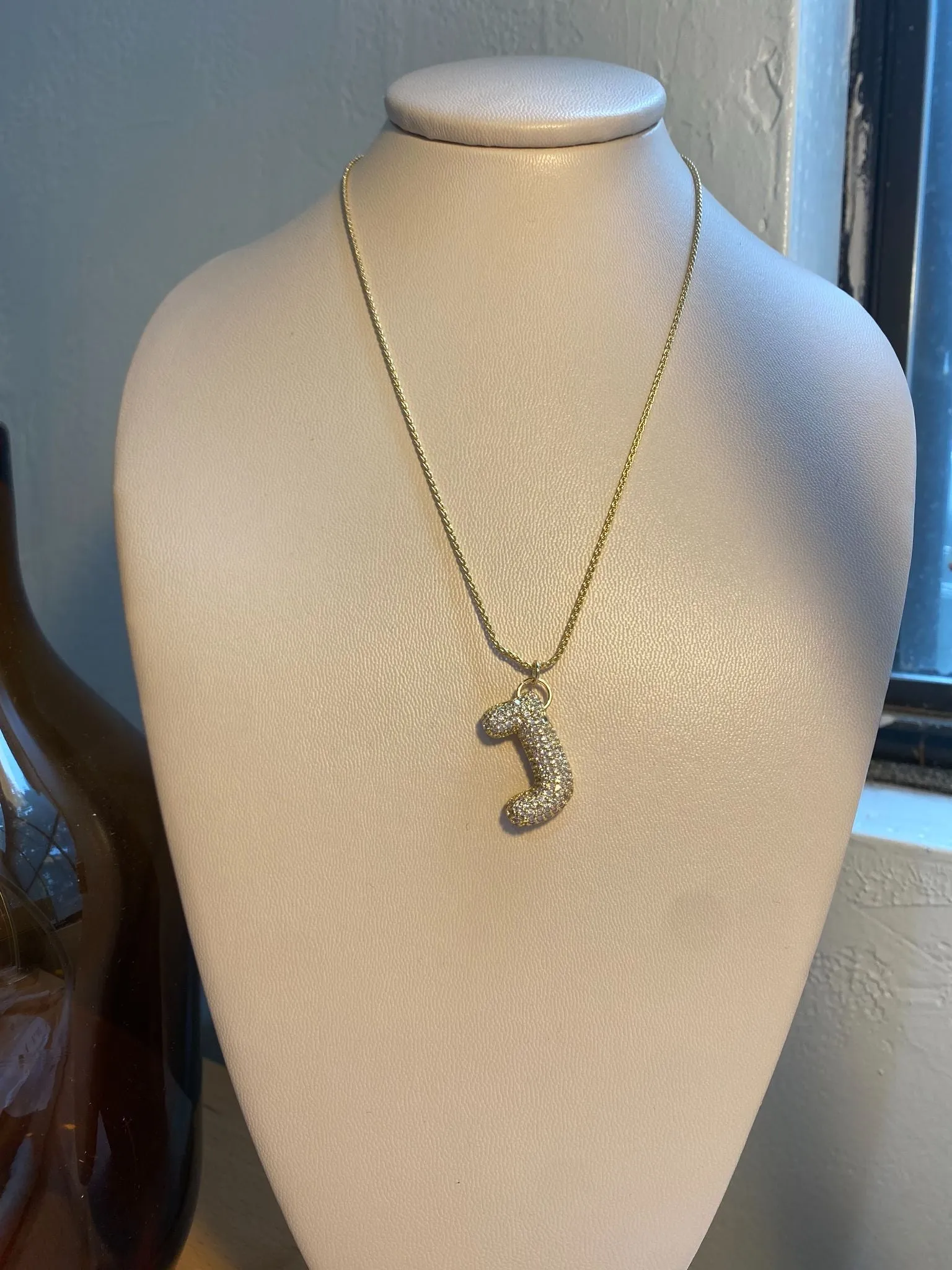 Letter Initial Necklaces