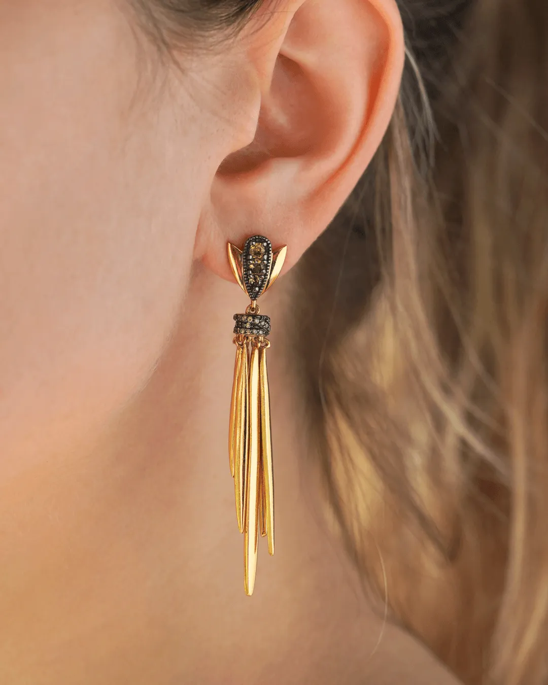 Long Blade Earrings