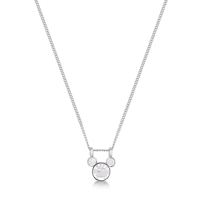 Mickey Mouse Birthstone Necklace