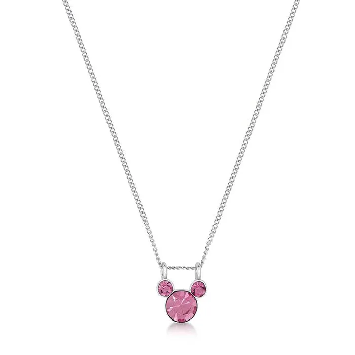 Mickey Mouse Birthstone Necklace