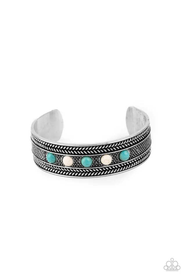 Paparazzi Bracelet ~ Quarry Quake - Blue