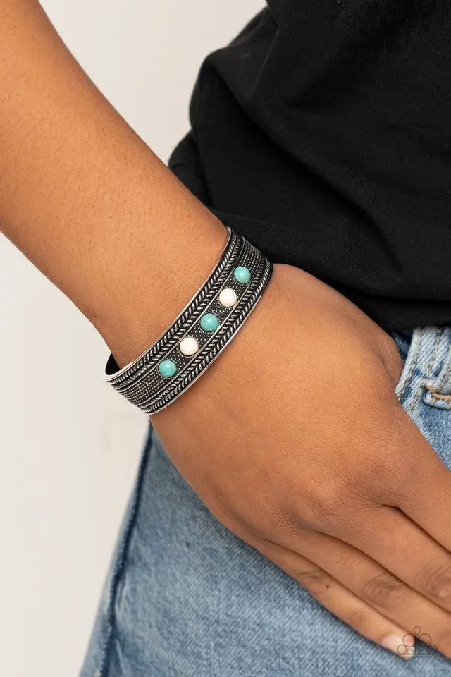 Paparazzi Bracelet ~ Quarry Quake - Blue