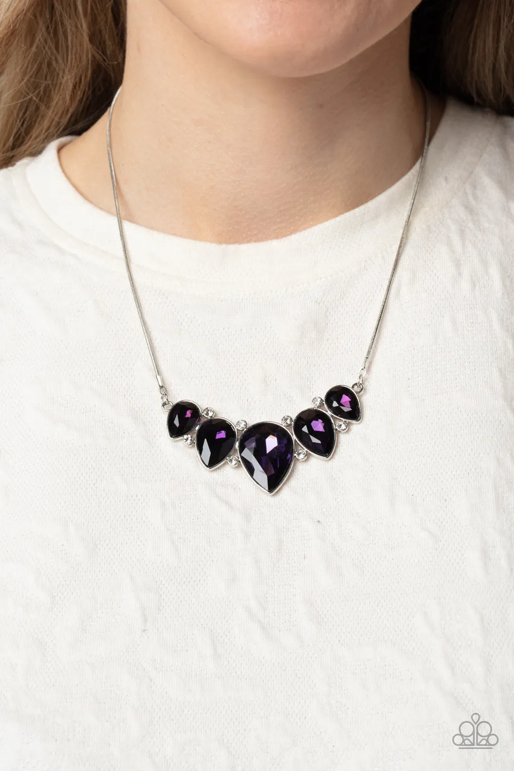 Paparazzi Regally Refined - Purple Necklace