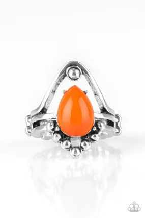 Paparazzi Ring ~ The Bold and The BEAD-iful - Orange