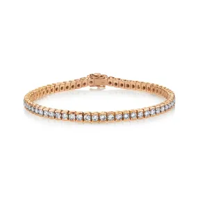 READY TO SHIP DIAMOND BEZEL TENNIS BRACELET