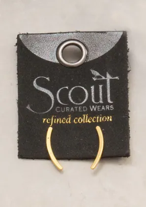 Refined Earring Collection | Comet Curve