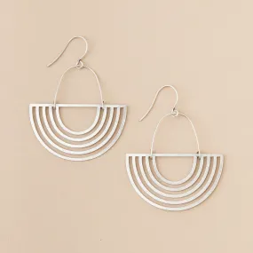 Scout Refined Earring Collection - Solar Rays/ Sterling Silver