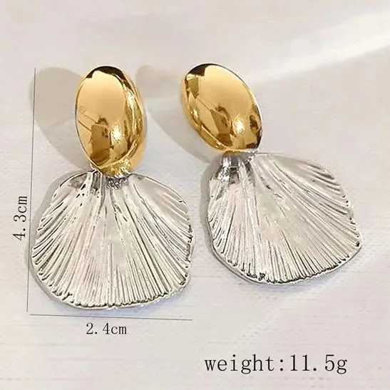 Seashell Chic Studs