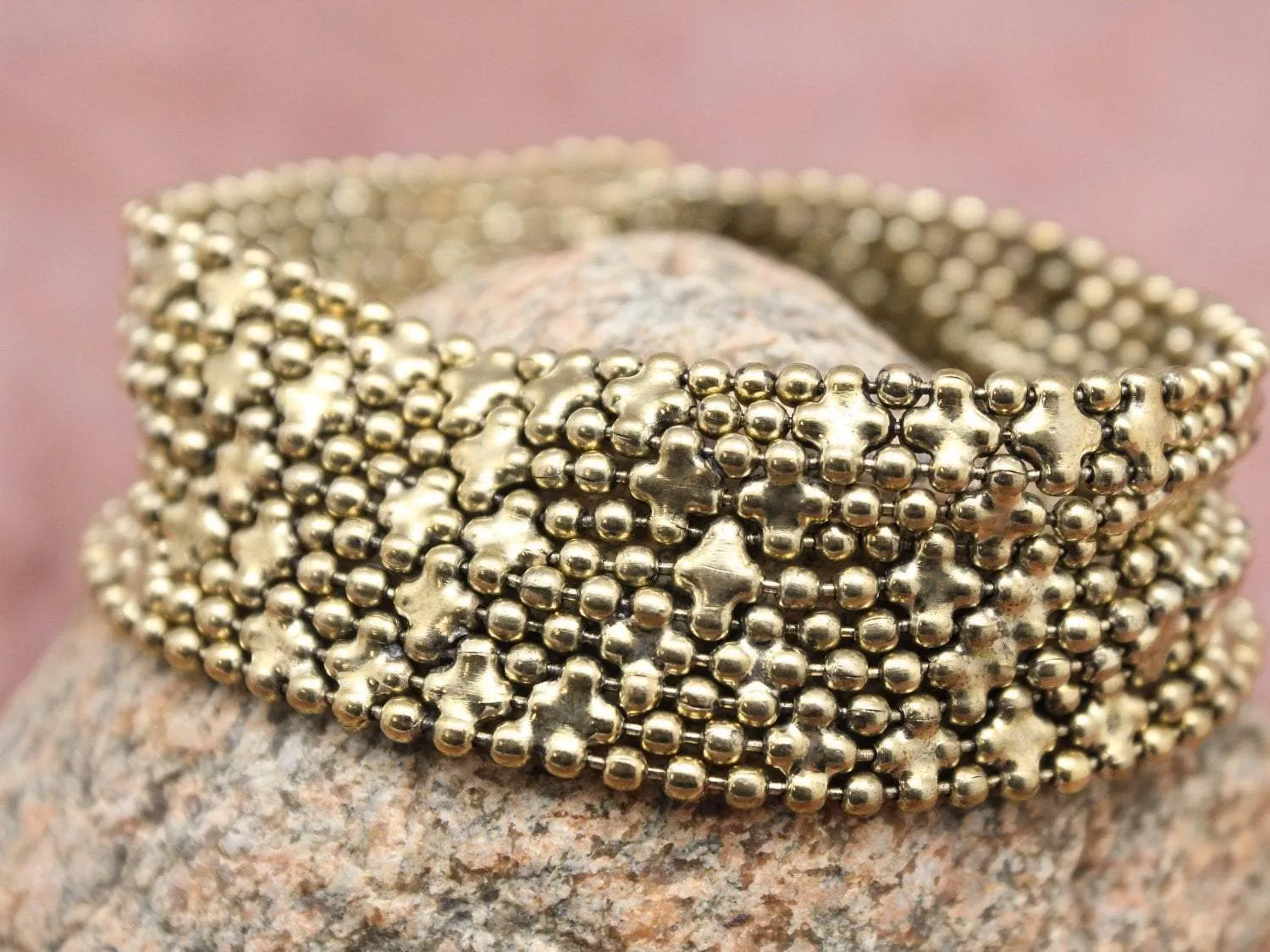 Stylish Brass Bracelet