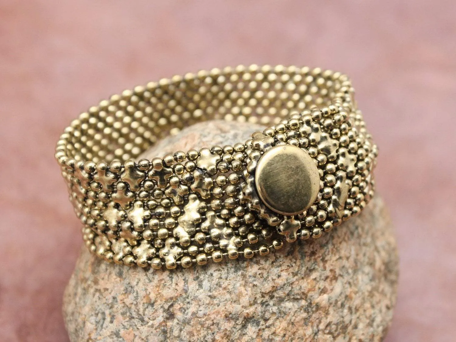 Stylish Brass Bracelet