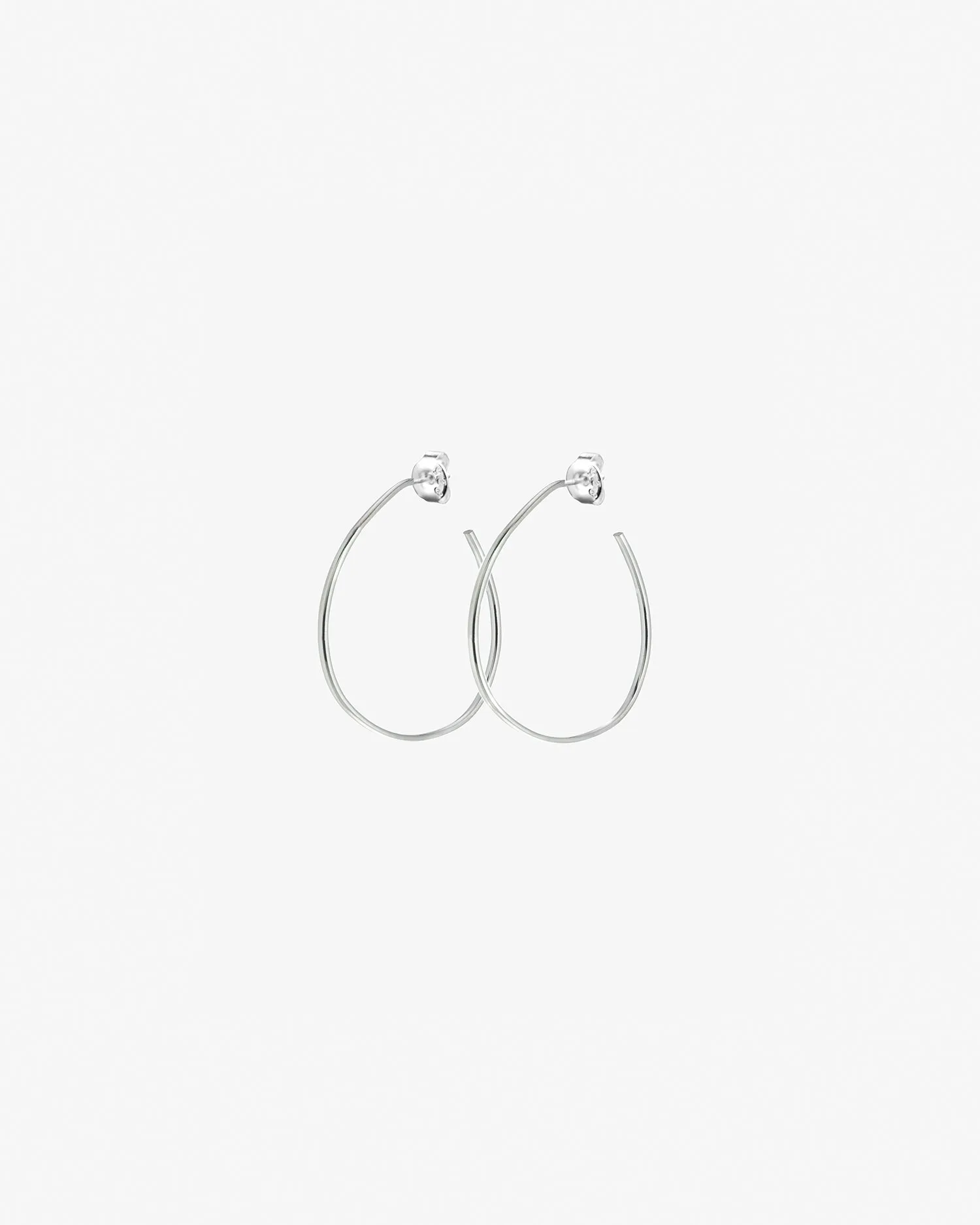 Together small hoops silver